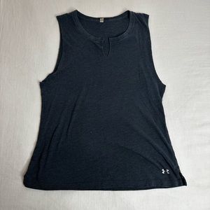 Under Armour navy blue tank top t shirt